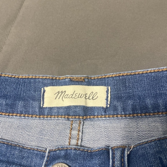 Madewell high rise denim shorts. 25” waist - Picture 2 of 5